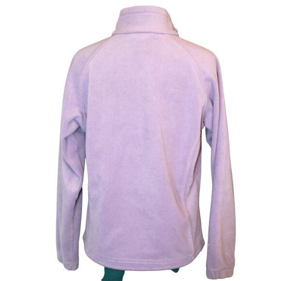 Columbia Benton Springs Lavender Full Zip Fleece Jacket Women M Outdoor - Picture 4 of 6